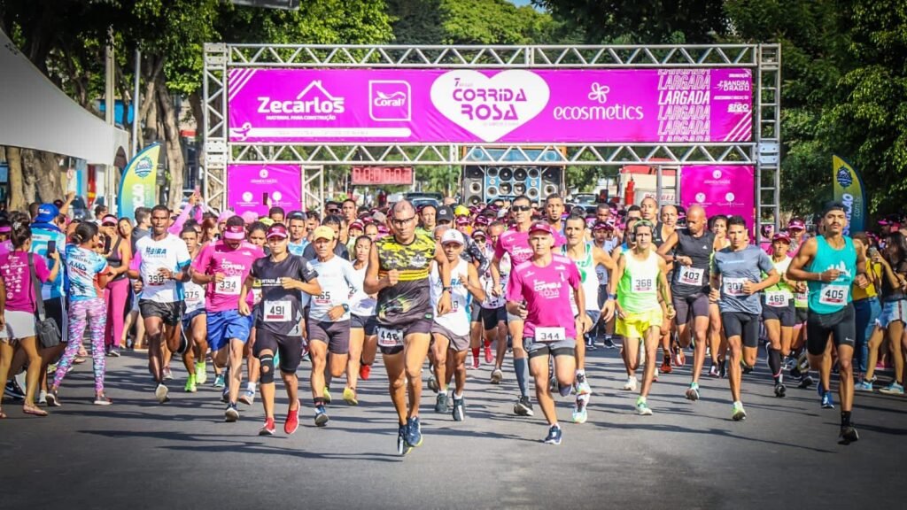 Resultado da 7ª Corrida Rosa em Teixeira de Freitas