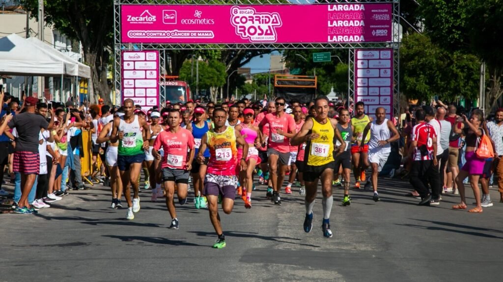 Resultado da 8ª Corrida Rosa em Teixeira de Freitas