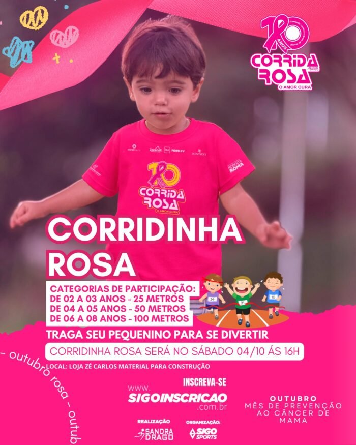 Corridinha Rosa 2025