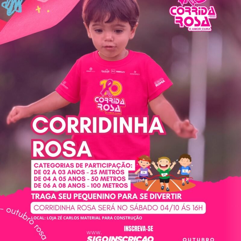 Corridinha Rosa 2025