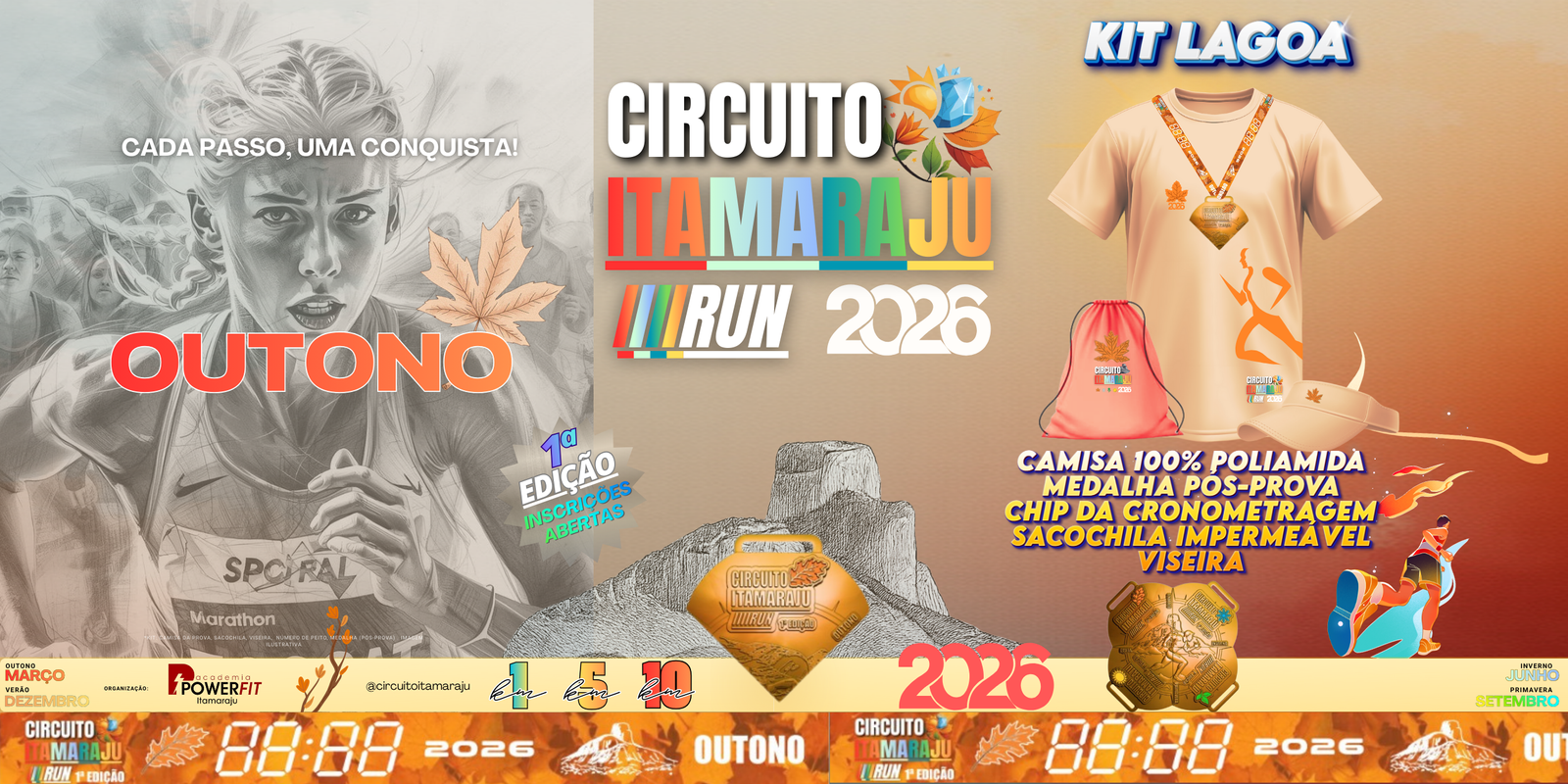 Circuito Itamaraju - Etapa Outono (kit lagoa)